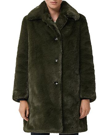 burberry tenbridge faux fur coat|Burberry Tenbridge Faux.